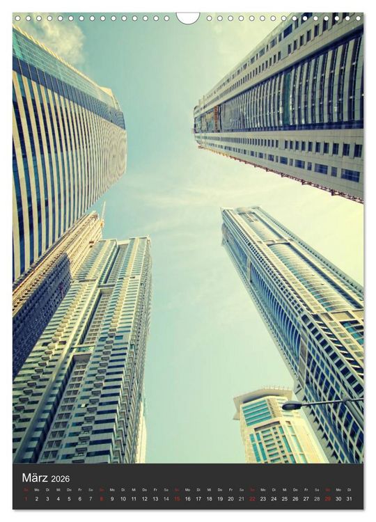 Produktbild: Dubai (Wandkalender 2026 DIN A3 hoch), CALVENDO Monatskalender