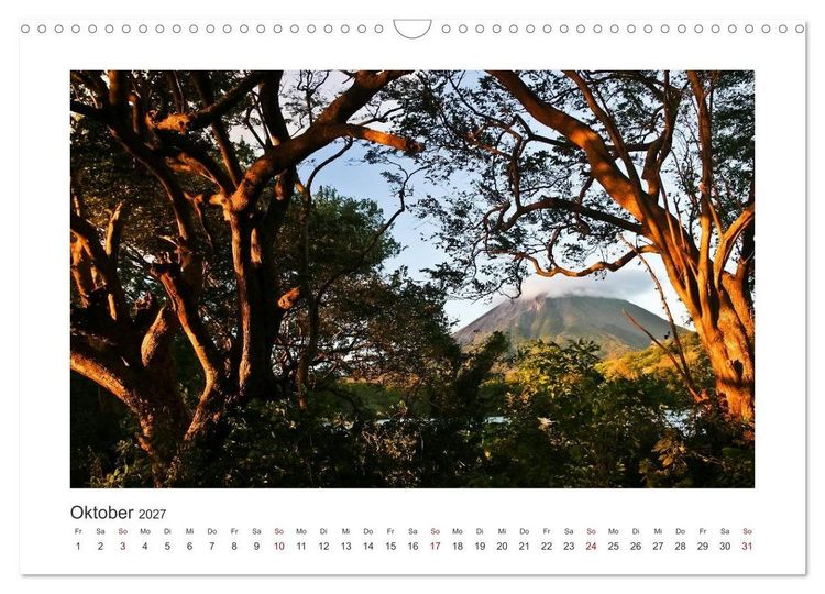 Produktbild: Nicaragua - Land der Vulkane (Wandkalender 2027 DIN A3 quer), CALVENDO Monatskalender