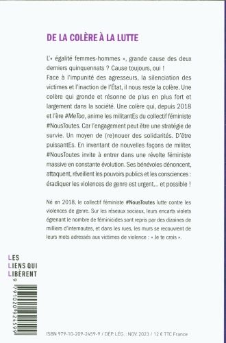 Produktbild: De la col&egrave;re &agrave; la lutte : militer contre les violences de genre