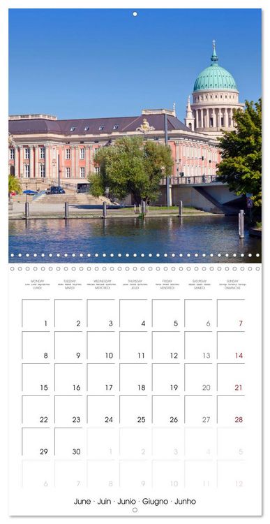 Produktbild: GERMANY Urban views and scenery (Wall Calendar 2026 12 &times; 12 Inch) CALVENDO 12 Month Wall Calendar