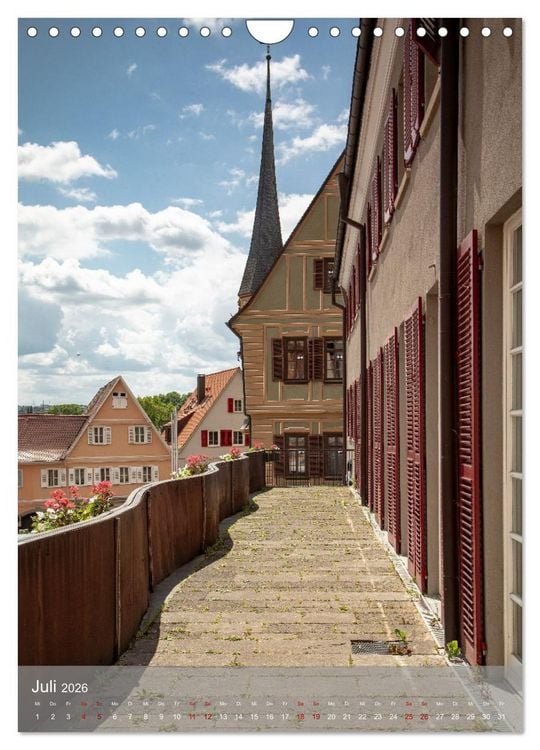 Produktbild: Bietigheim Altstadt (Wandkalender 2026 DIN A4 hoch), CALVENDO Monatskalender