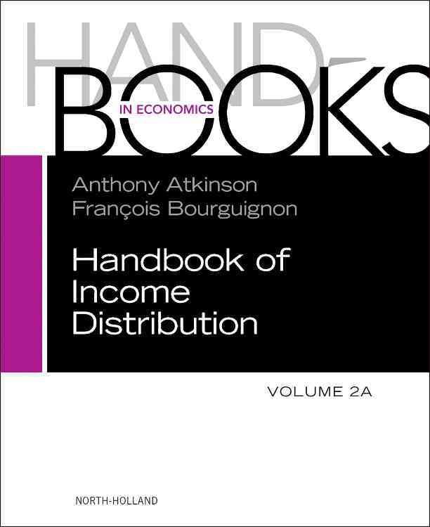 Produktbild: Handbook of Income Distribution, Vol 2a