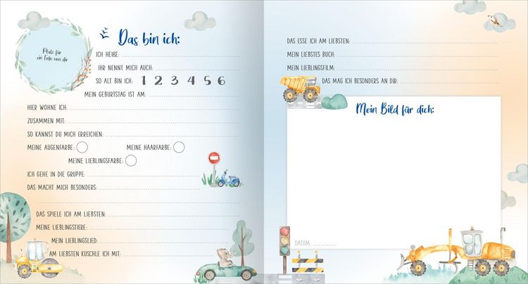 Produktbild: Meine ersten Freunde &ndash; Fahrzeuge (Aquarell-Optik)