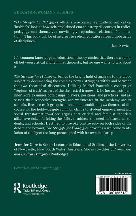 Produktbild: The Struggle For Pedagogies