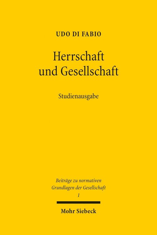 Produktbild: Herrschaft und Gesellschaft