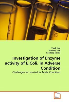 Produktbild: Jain, V: Investigation of Enzyme activity of E.Coli. in Adve