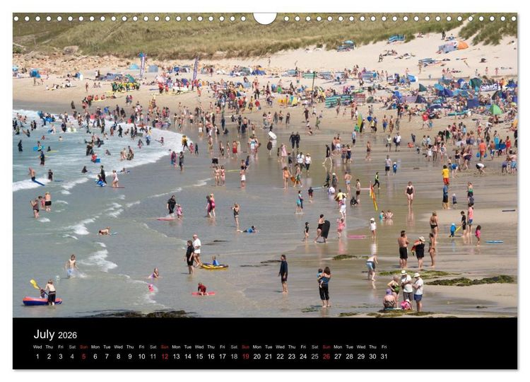 Produktbild: Penwith Landscapes Cornwall 2026 (Wall Calendar 2026 DIN A3 landscape), CALVENDO 12 Month Wall Calendar