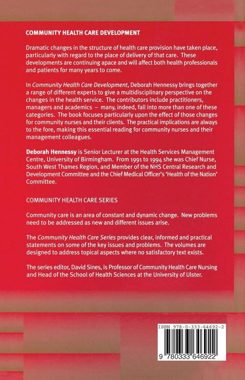 Produktbild: Community Health Care Development
