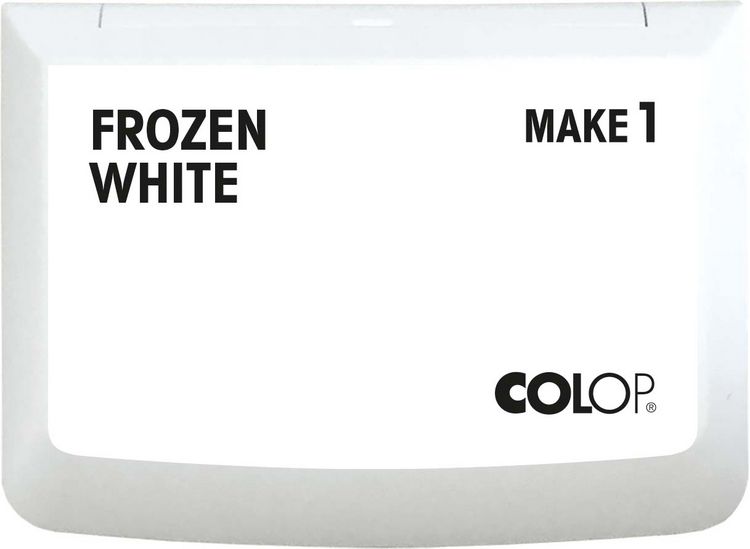 Produktbild: COLOP MAKE 1 Stempelkissen, frozen white, 50 x 90 mm