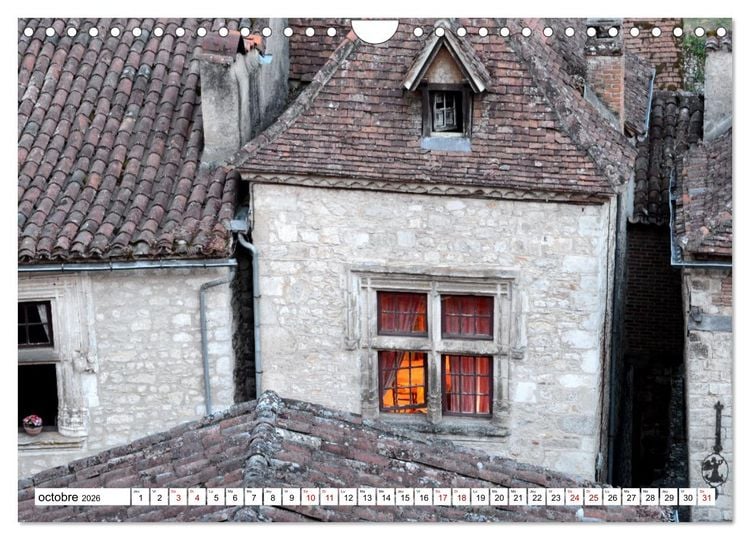 Produktbild: Collection Terre LOT (Calendrier mural 2026 DIN A4 vertical), CALVENDO calendrier mensuel