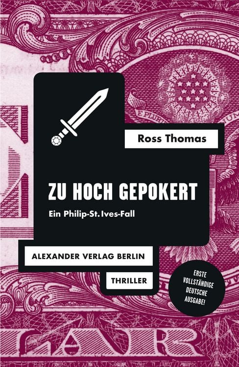 Bild vom Artikel Zu hoch gepokert vom Autor Ross Thomas