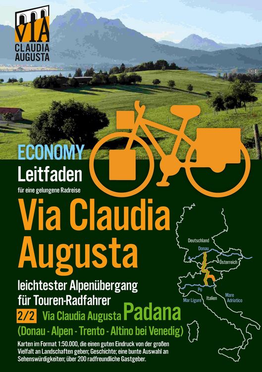 Produktbild: Rad-Route Via Claudia Augusta 2/2 "Padana" Economy