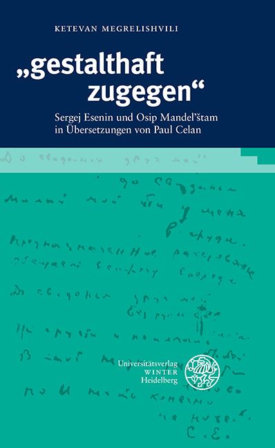Produktbild: &bdquo;gestalthaft zugegen&ldquo;