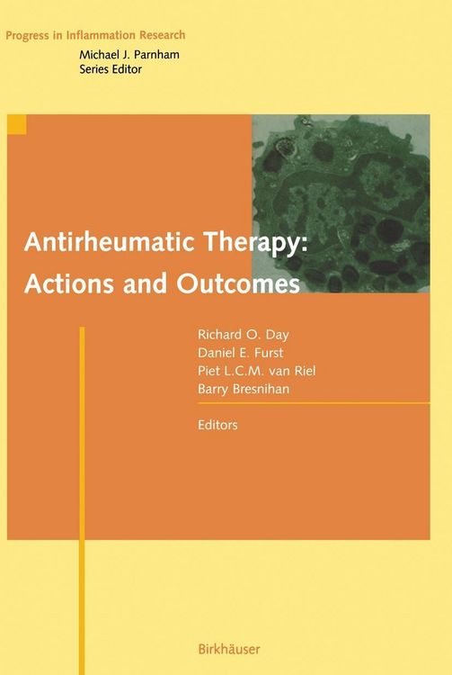 Produktbild: Antirheumatic Therapy: Actions and Outcomes