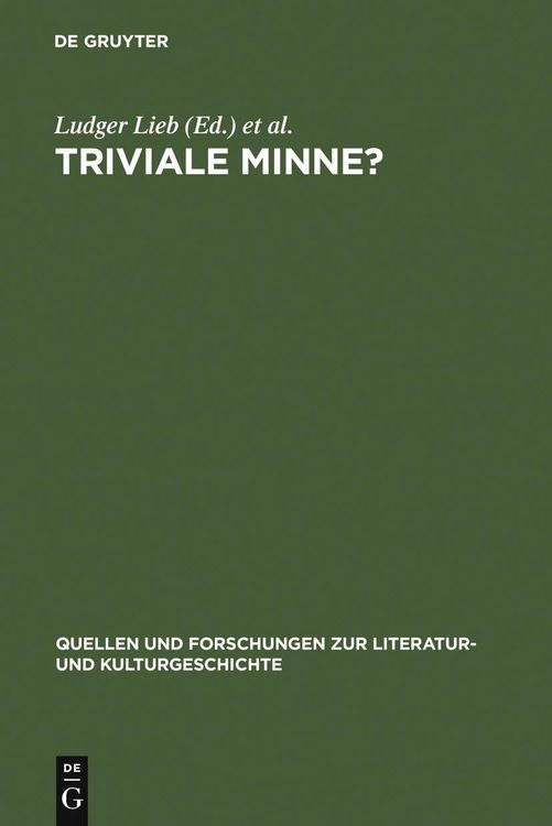 Produktbild: Triviale Minne?