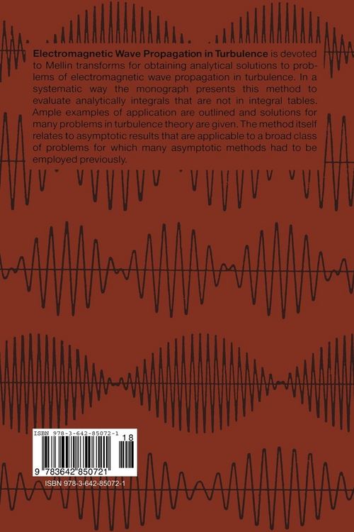 Produktbild: Electromagnetic Wave Propagation in Turbulence