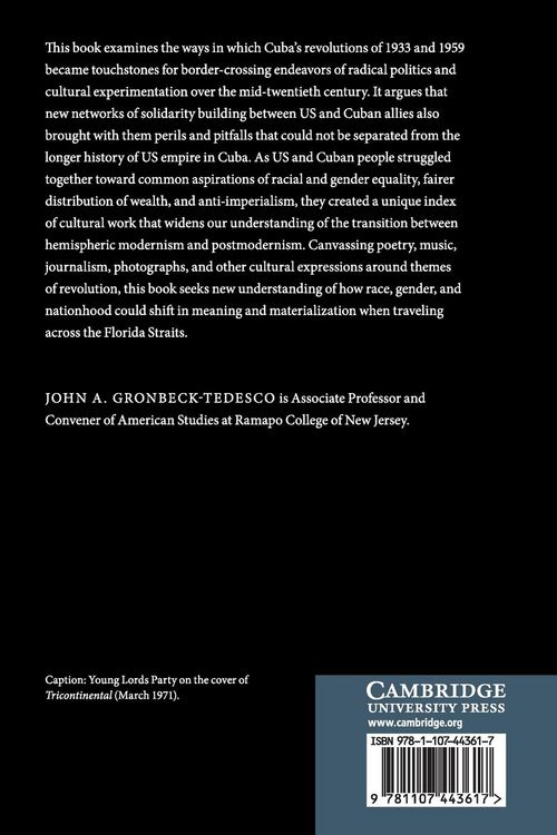 Produktbild: Cuba, the United States, and Cultures of the Transnational Left, 1930-1975