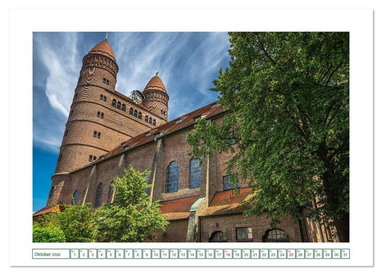Produktbild: Ulm - H&uuml;bsche Gro&szlig;stadt an der Donau (Wandkalender 2026 DIN A2 quer), CALVENDO Monatskalender