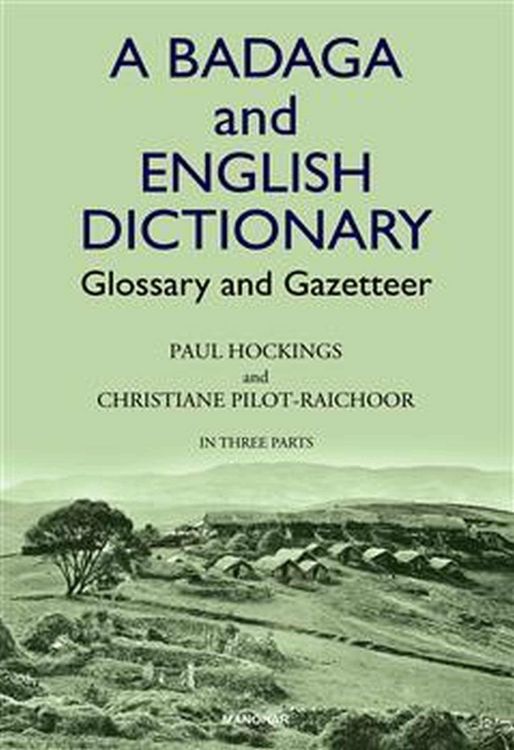 Produktbild: A Badaga and English Dictionary