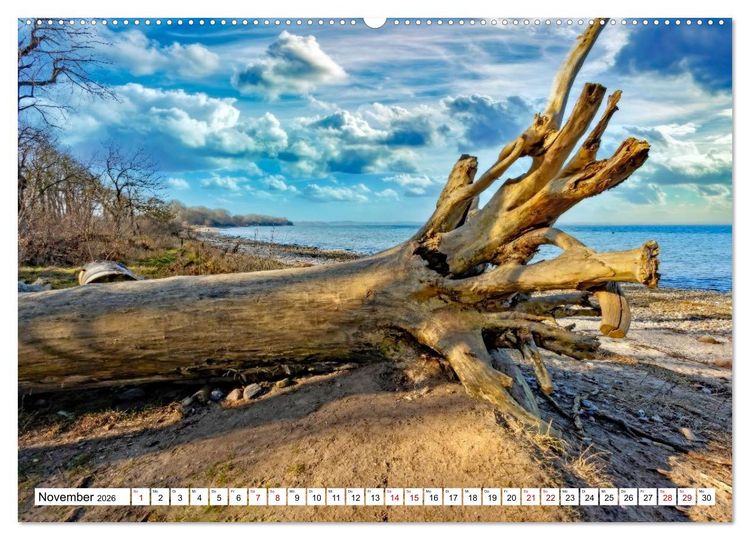 Produktbild: Beckerwitz - Impressionen aus der Wohlenberger Wiek (Wismarer Bucht) (Wandkalender 2026 DIN A2 quer), CALVENDO Monatskalender