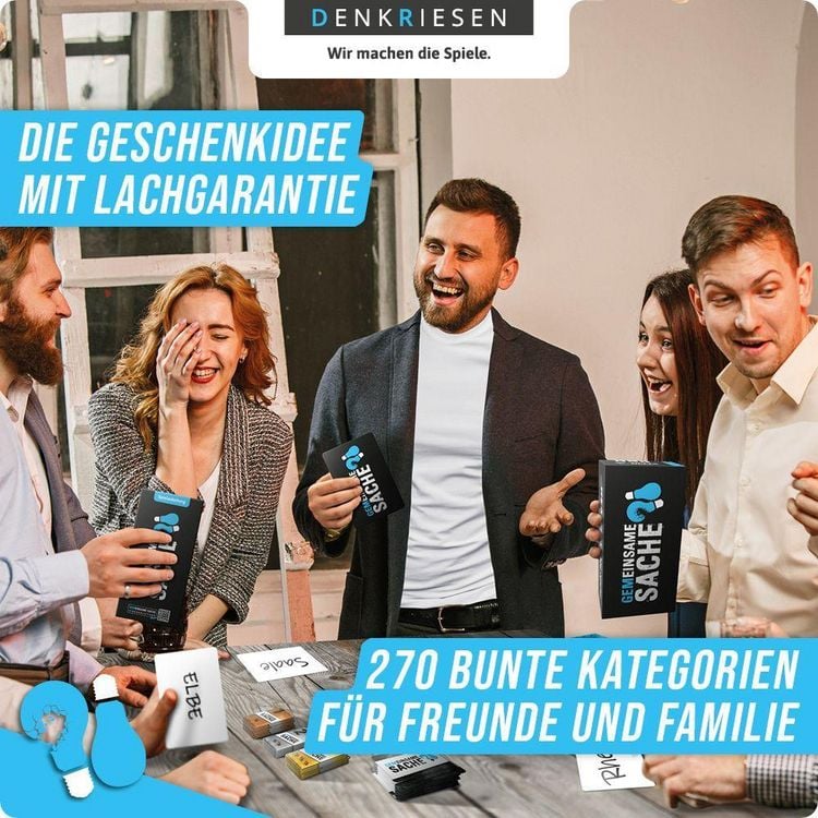 Produktbild: DENKRIESEN - PARTYFIEBER - GEMEINSAME SACHE "Das waghalsige Partyspiel"
