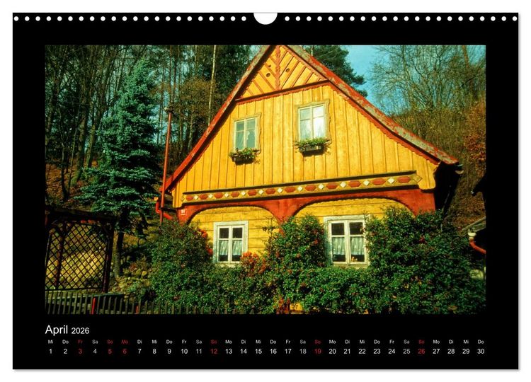 Produktbild: Haustr&auml;ume 2026 (Wandkalender 2026 DIN A3 quer), CALVENDO Monatskalender