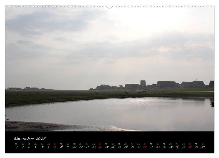 Produktbild: Baltrum (Wandkalender 2027 DIN A2 quer), CALVENDO Monatskalender