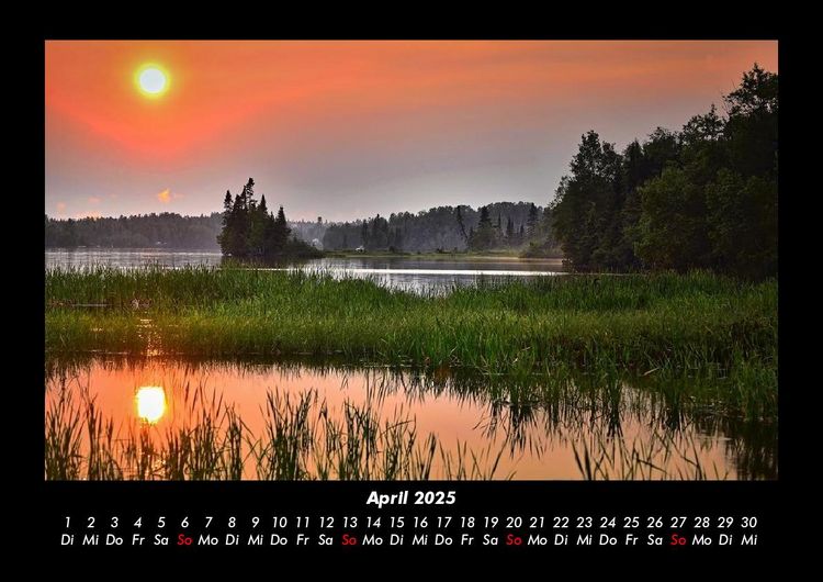 Produktbild: Naturlandschaften 2025 Fotokalender DIN A3
