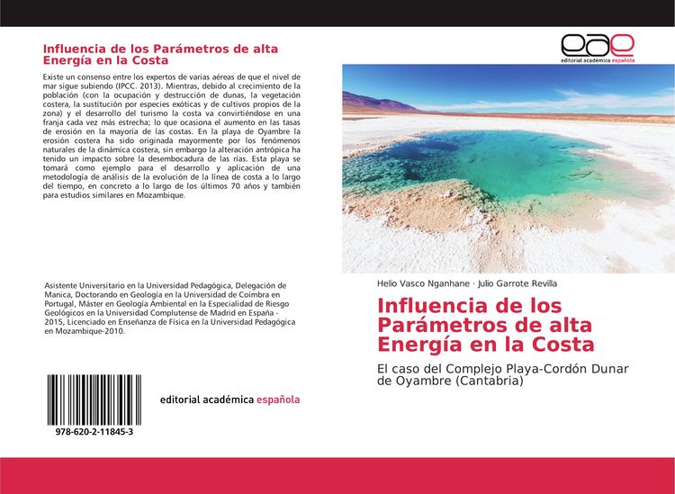 Produktbild: Influencia de los Par&aacute;metros de alta Energ&iacute;a en la Costa