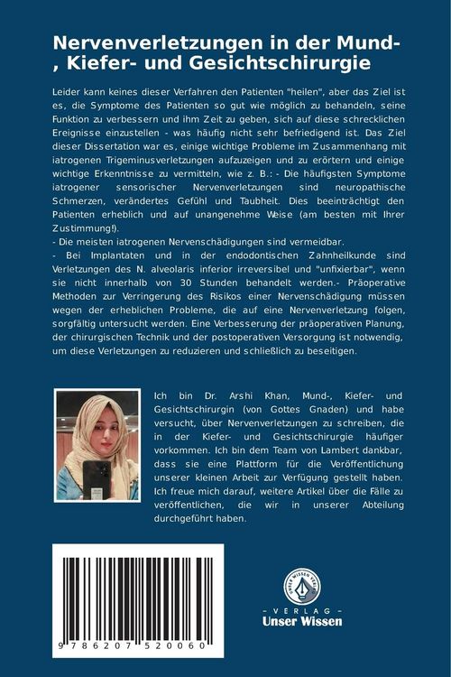 Produktbild: Nervenverletzungen in der Mund-, Kiefer- und Gesichtschirurgie