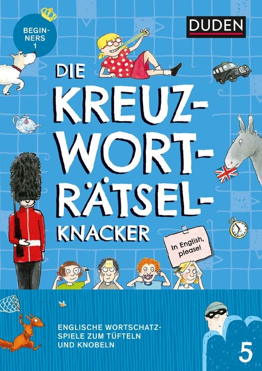 Produktbild: Die Kreuzwortr&auml;tselknacker &ndash; Englisch 1. Lernjahr (Band 5)