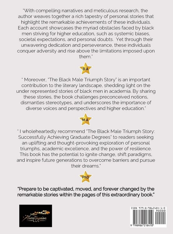 Produktbild: The Black Male Triumph Story