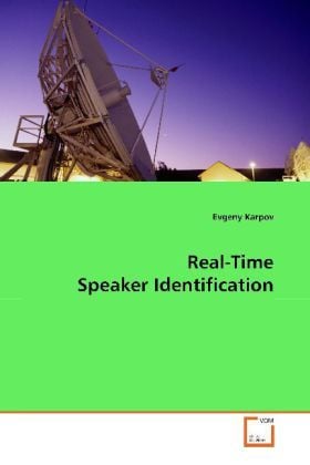 Produktbild: Karpov, E: Real-Time Speaker Identification