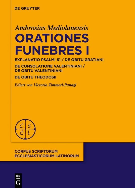Produktbild: Orationes funebres I