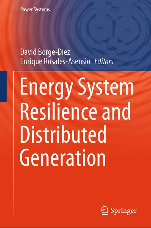 Produktbild: Energy System Resilience and Distributed Generation