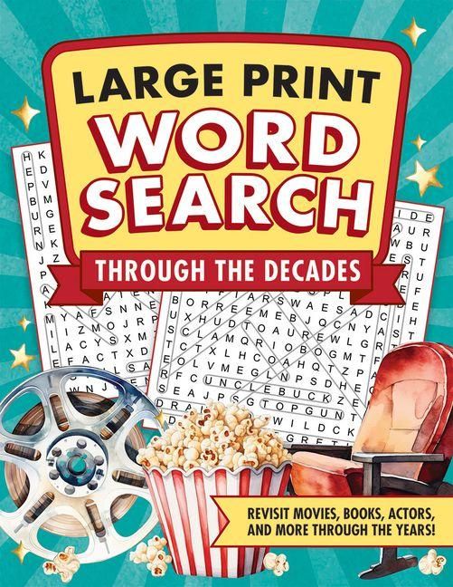 Produktbild: Through the Decades Large Print Word Search