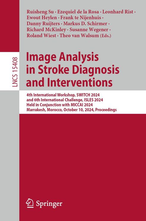 Produktbild: Image Analysis in Stroke Diagnosis and Interventions