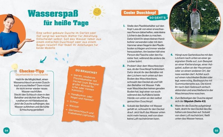 Produktbild: Checkerin Marina: Komm, das checken wir! DIY- und Mitmachbuch