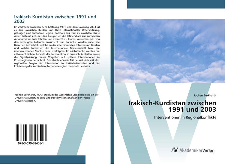 Produktbild: Irakisch-Kurdistan zwischen 1991 und 2003
