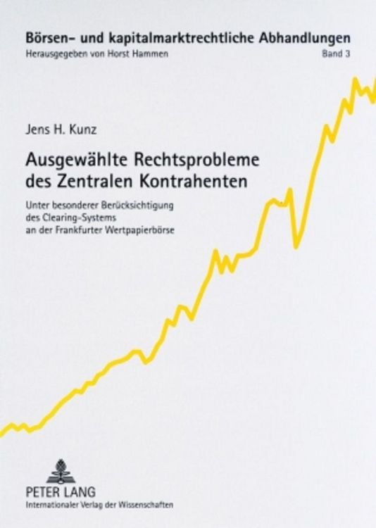 Produktbild: Ausgew&auml;hlte Rechtsprobleme des Zentralen Kontrahenten
