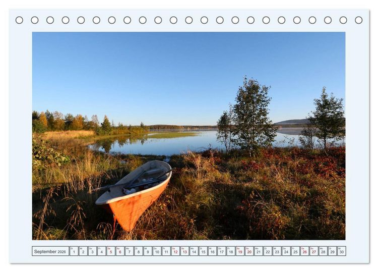 Produktbild: Faszination Finnland (Tischkalender 2026 DIN A5 quer), CALVENDO Monatskalender