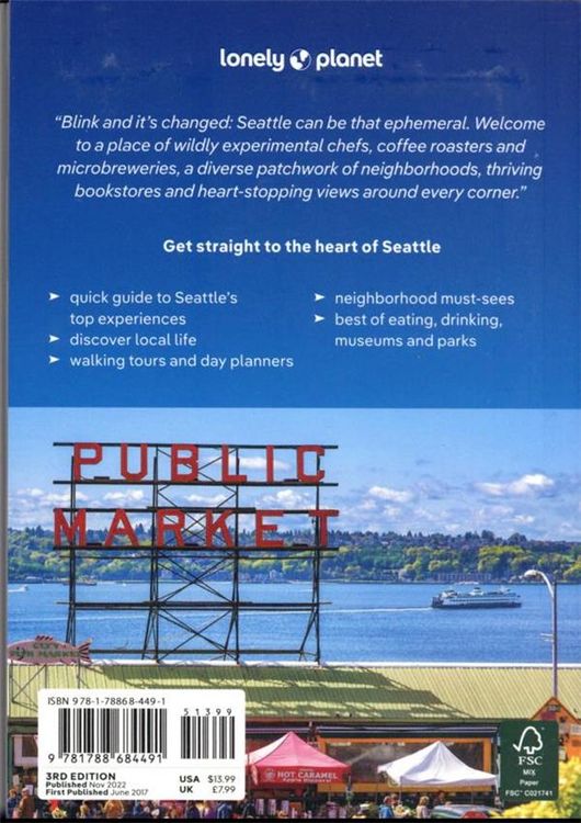 Produktbild: Balkovich, R: Lonely Planet Pocket Seattle