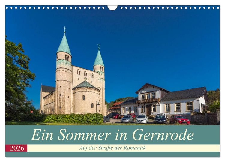 Produktbild: Ein Sommertag in Gernrode (Wandkalender 2026 DIN A3 quer), CALVENDO Monatskalender