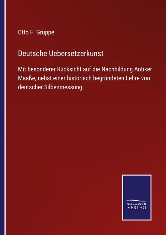 Produktbild: Deutsche Uebersetzerkunst