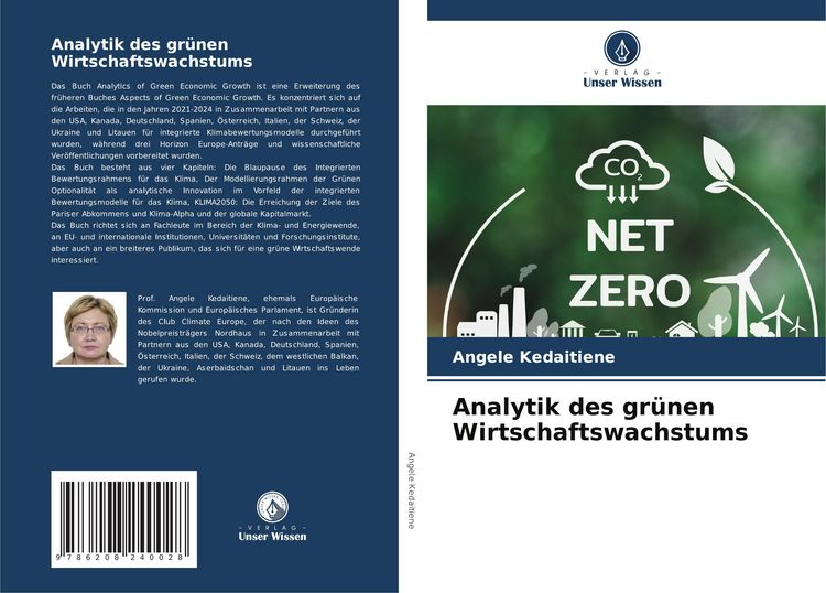 Produktbild: Analytik des gr&uuml;nen Wirtschaftswachstums