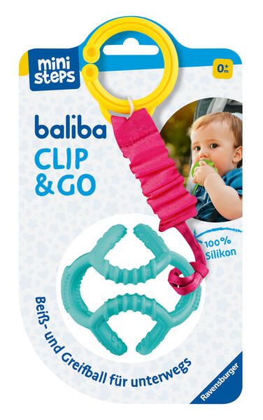 Produktbild: ministeps baliba Clip & Go t&uuml;rkis - ab 0 Monate