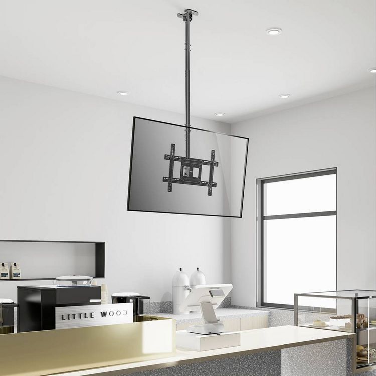 Produktbild: SpeaKa Professional SP-TVCM-540 TV-Deckenhalterung 94,0 cm (37") - 203,2 cm (80") Neigbar, Schwenkbar, H&ouml;henverstellbar