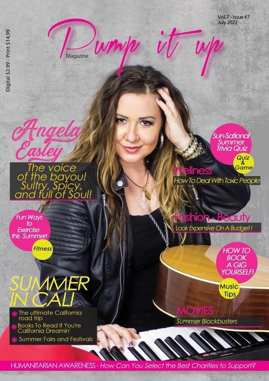 Produktbild: Pump it up Magazine - Angela Easley, The Voice of the Bayou! Sultry, Spicy, and full of Soul!