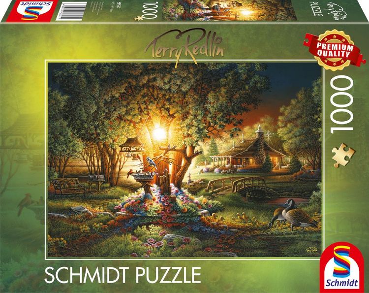 Schmidt Spiele 57397 Thomas Kinkade, Disney, Mickey and Minnie in