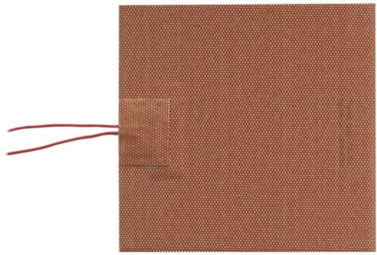 Produktbild: Thermo TECH Silikon Heizfolie selbstklebend 230 V/DC, 230 V/AC 400 W Schutzart IPX7 (L x B) 150 mm x 150 mm